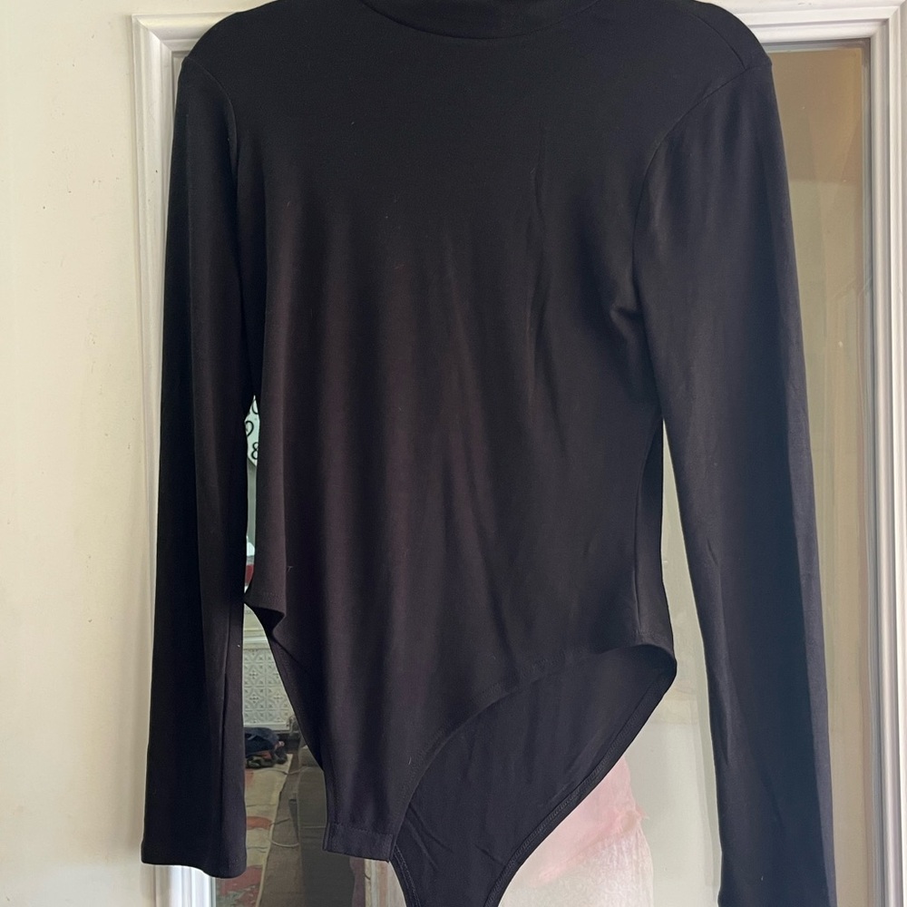 Zenana Outfitters Classic Black Bodysuit
